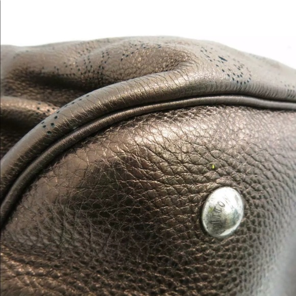 Auth Louis Vuitton LV Mahina L Monogram Bronze - Picture 11 of 14
